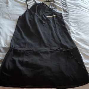 Black swimsuit cover up